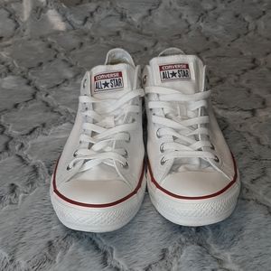 Converse All Star White Sneakers Sz 10/ 12